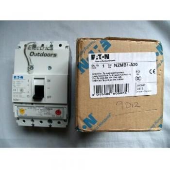 Eaton NZM1 3-Pole Circuit Breaker 20A 25kA IEC NZMB1-A20