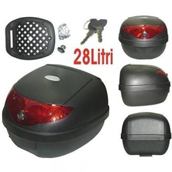 A de Pro Universal polipropileno Motorcycle Moto Scooter Rear Luggage Caja Top Case
