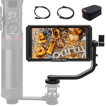 Feelworld Master MA5 DSLR Monitor 5 Full HD, Monitor de Campo, Camera Field Monitor IPS 4K Full HD 1920x1080 Pixels Output, Monitor de Cámara Réflex, Bolsa de Transporte Incluido