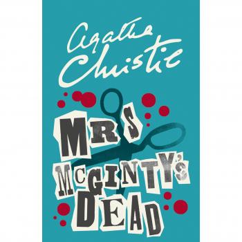 Libro de bolsillo La muerte de Mrs. McGinty de Agatha Christie (Poirot)