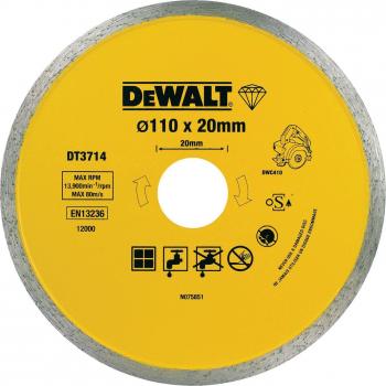Disco de diamante para corte en húmedo de azulejos de cerámica 250x25.4mm