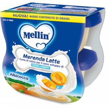 MELLIN MERIENDA LECHE ALBARICOQUE 2X100G