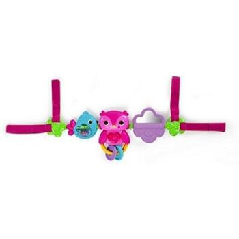 Soporte de juguetes portátil Bright Starts Busy Birdies Carrier Toy Bar - Barra Juguete Musical K52159