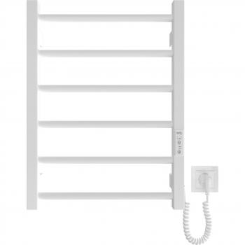 Radiador Toallero Eléctrico HYGGE FAMILY Leeds Bajo Consumo 570x430 mm Color Blanco Mate