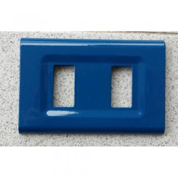 Placas ABS Serie Magic Elite Bticino Compatibles Color Cielo Azul - 4 Foros