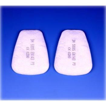 3 M 5935 5935/Filtros de partículas P3 a Mascarillas Serie 6000