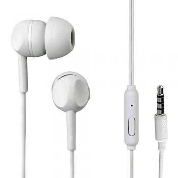 Thomson Auriculares con Micrófono - Auriculares con micrófono, Blanco