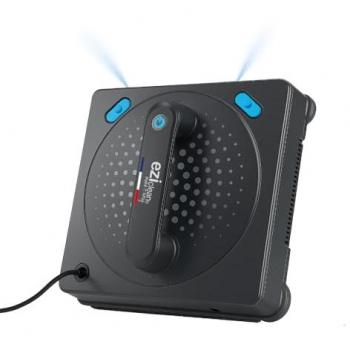 Robot Limpiacristales Eziclean Windobot S12 Vibra Max - 72 W - 65 dB - 4 m de cable - Fabricado en Francia - Negro