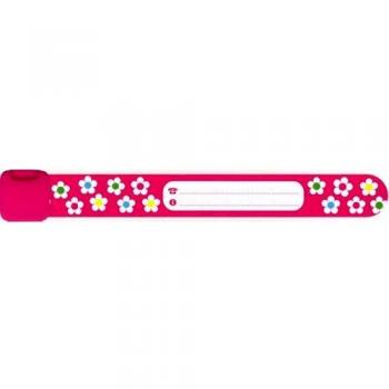 Infoband - Pulsera de identificación Flores multicolor