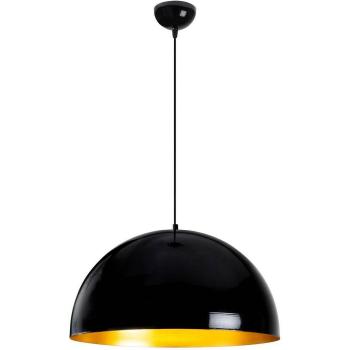 Lámpara colgante Berceste 235-S Ø50 cm negra/dorada