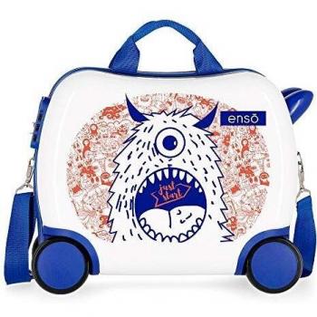 Enso Fantasy Maleta Infantil Multicolor 41x34x20 cms Rígida ABS Cierre combinación 25L 2Kgs 4 Ruedas Equipaje de Mano