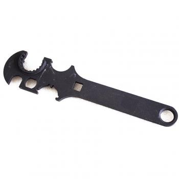 Llave de Armorer de acero Herramienta de instalación de 12 Multi Removal de brazo para la caza de rifle