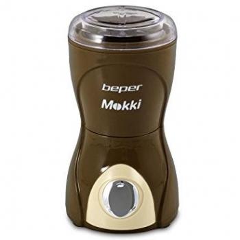Beper 90.338/BK Molinillo de café eléctrico, 160 W