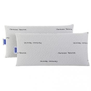 Almohada Viscoelástica de Carbono Natural - Paquete de 2 Unidades 70 cm