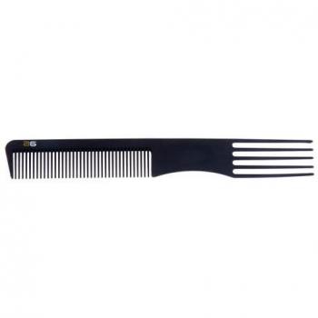 Peine de Carbono Tenedor con Púa Plástica Ref. 31204