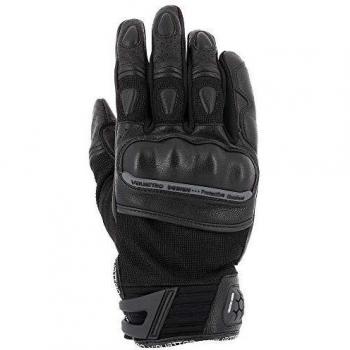 V Quattro Design - Guantes Road Star para hombre, color negro, talla M