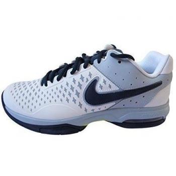 Nike Air Cage Advantage Omni Zapatillas de tenis, Hombre, Blanco / Azul, 41