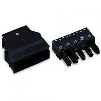 WAGO 770-105 WINSTA® MIDI Connector Plug-in Installation 5x4mm², 5-pin Female Connector with Strain Relief Housing