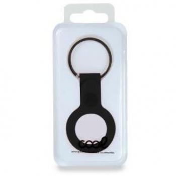 Llavero Protector COOL Compatible con AirTag de Silicona Negro