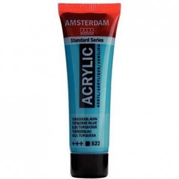 Royal Talens Amsterdam acrílico | Colores y tamaños indicados Turquoise Blue 20ml