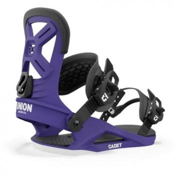 Fijaciones de Snowboard Junior Union Cadet Purple M