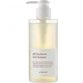 HYGGEE pH Hyaluron Gel Cleanser 200ml - Cosmetics, suitable for all skin types, hydrating formula, gentle cleansing properties