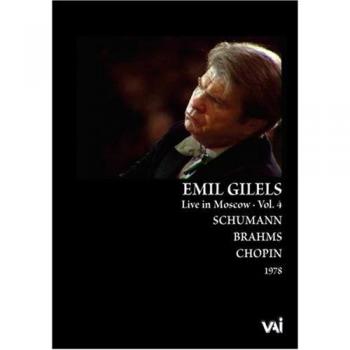 Emil Gilels Live in Moscow, Volume 4 - Classical Piano Performance