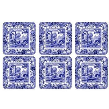Set de 6 posavasos Blue Italian de Portmeirion