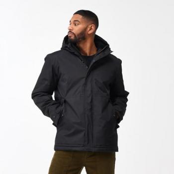 Regatta Men's Sterlings IV Waterproof Jacket - Black, Size: Extra Large
