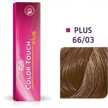 Wella Professionals Color Touch Plus Tinte Semipermanente Sin Amoníaco 66/03 Rubio Oscuro Natural Dorado Intenso 60 ml