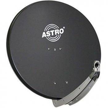 Antena Parabólica Offset Astro ASP 85 A - 85 cm, Antracita, Aluminio, Soporte de 40 mm