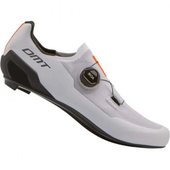 DMT KR30 Zapatillas de ciclismo unisex blancas y negras, talla 41 EUR