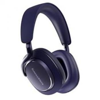 Auriculares circumaurales Bowers & Wilkins Px7 S3 Bluetooth 5.3 con reducción activa de ruido, aptX Lossless, 30 horas de reproducción, carga rápida y 8 micrófonos - Azul Índigo