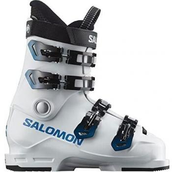 Salomon S/Max 60T M WH/Race B/Process Botas de Esquí Alpino Junior para Niños (Tamaño 32)