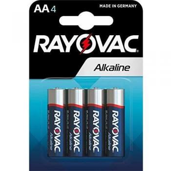 Varta Rayovac - Pilas alcalinas AA, color gris