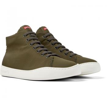 CAMPER Peu Touring Sneakers for Men - Green, Size 46, Cotton Fabric