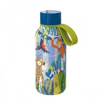 Botella Infantil Termo Acero Inoxidable Quokka Con Colgador 330Ml