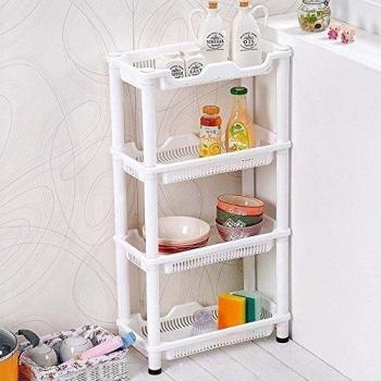 Macallen Estantería de Almacenamiento para Esquina de Baño o Cocina