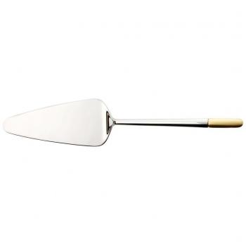 Villeroy & Boch Ella Pala para tarta, 23,7 cm, acero inoxidable, parcialmente bañado en oro