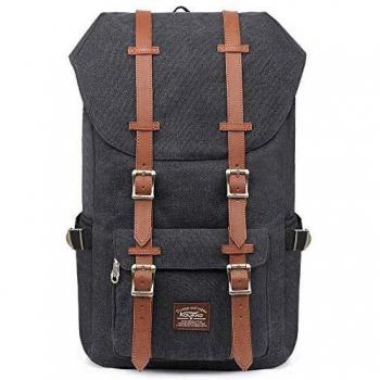 KAUKKO Ep5 Mochila tipo casual, 47 centimeters, Negro