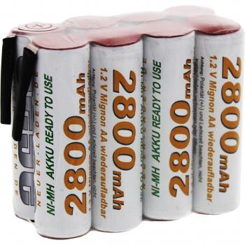 RC BATTERY PACK NIMH 9.6V 2800 mAh MODELO LISTO PARA USAR