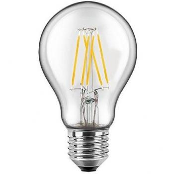 Lámpara LED Filamento E27 7W 810lm 2700K Cristal Transparente