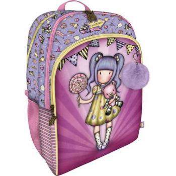 Mochila Escolar Gorjuss First Prize Lila - Edición Limitada