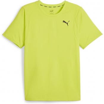 Camiseta de Manga Corta Puma Fit Ultrabreathe para hombre en color amarillo