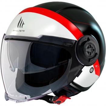 Mt Helmets Casco Jet Viale SV S 68 Unit Rojo