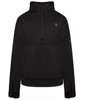 Dare2b Women's Recoup II Black Fleece Half Zip Sweatshirt (Size 20)
