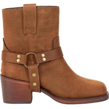 Botines de Mujer KESLEM en Cuero, Estilo Elegante, Color Variado