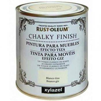 Rust-Oleum Chalky Finish Turquesa 750 ML BRUGUER, Negro