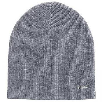 Superdry Men's Organic Cotton Vintage Logo Beanie Hat - Grey - One Size