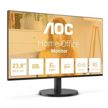 Monitor AOC 24B3QA2 23.8 FHD IPS 120Hz 1ms Adaptive Sync con Altavoces HDMI DP